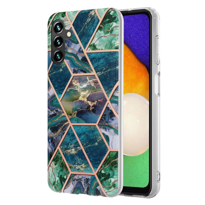 Electroplating IMD Splicing Dual-side Marble TPU Phone Case