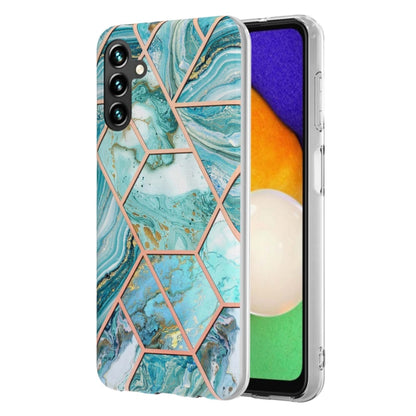 Electroplating IMD Splicing Dual-side Marble TPU Phone Case