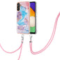 Electroplating IMD TPU Phone Case with Lanyard