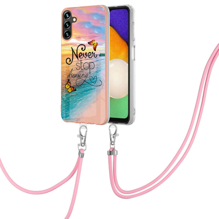 Electroplating IMD TPU Phone Case with Lanyard