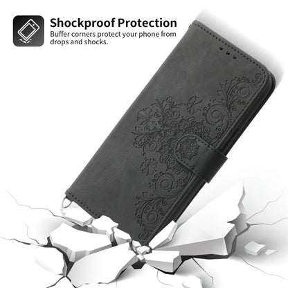 Skin-feel Flowers Embossed Wallet Leather Phone Case, For Samsung Galaxy A54 5G, For Xiaomi 13, For Xiaomi 13 Pro, For Realme 10 4G