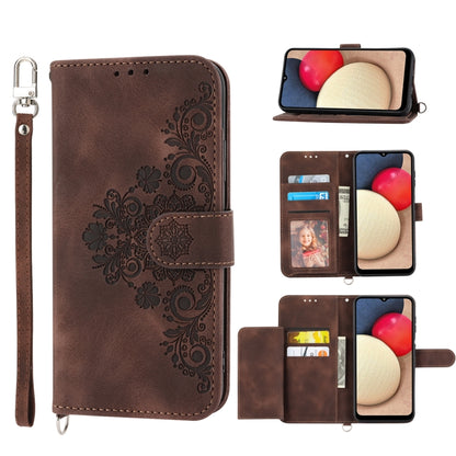 Skin-feel Flowers Embossed Wallet Leather Phone Case, For Samsung Galaxy A54 5G, For Xiaomi 13, For Xiaomi 13 Pro, For Realme 10 4G