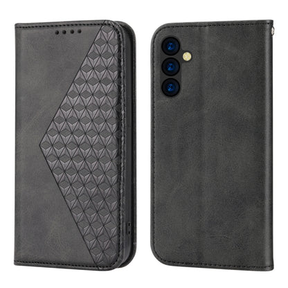 Cubic Grid Calf Texture Magnetic Leather Phone Case, For Samsung Galaxy A54 5G, For Xiaomi 13, For Xiaomi 13 Pro, For Xiaomi Poco C40