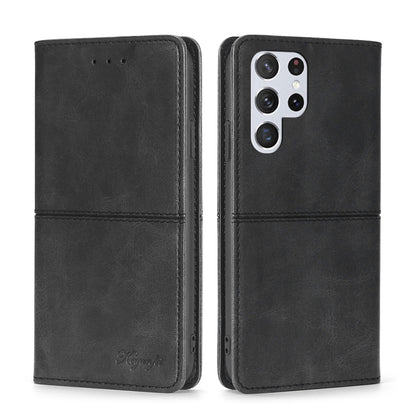 Cow Texture Magnetic Horizontal Flip Leather Phone Case, For Samsung Galaxy S23 5G, For Samsung Galaxy S23 Ultra 5G, For Samsung Galaxy S23+ 5G, For Samsung Galaxy A04E