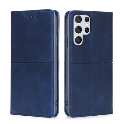 Cow Texture Magnetic Horizontal Flip Leather Phone Case