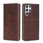 Cow Texture Magnetic Horizontal Flip Leather Phone Case