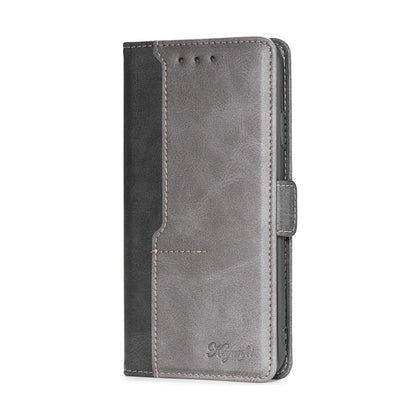 Contrast Color Side Buckle Leather Phone Case, For Samsung Galaxy S23 5G, For Samsung Galaxy S23 Ultra 5G, For Samsung Galaxy S23+ 5G, For Samsung Galaxy A04E