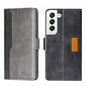 Contrast Color Side Buckle Leather Phone Case, For Samsung Galaxy S23 5G, For Samsung Galaxy S23 Ultra 5G, For Samsung Galaxy S23+ 5G, For Samsung Galaxy A04E