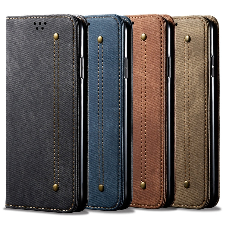 Denim Texture Leather Phone Case, For Xiaomi 13 Pro, For Samsung Galaxy S23 5G, For Samsung Galaxy S23+ 5G