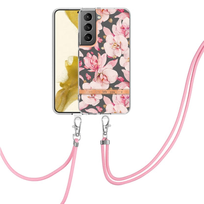 Flowers and Plants Series IMD TPU Phone Case with Lanyard