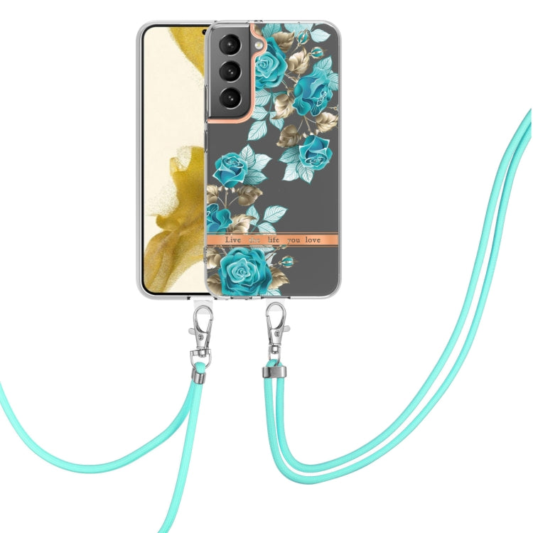 Flowers and Plants Series IMD TPU Phone Case with Lanyard