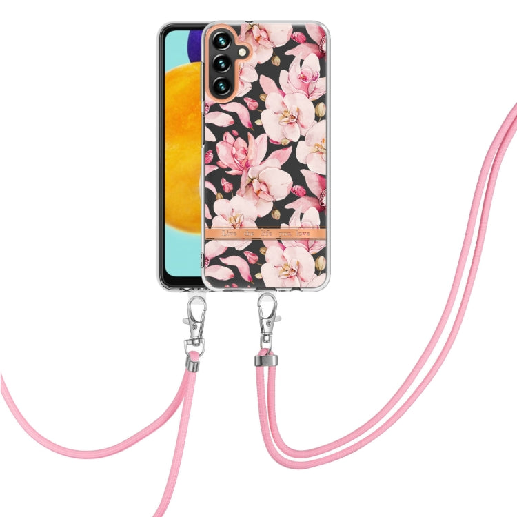 Flowers and Plants Series IMD TPU Phone Case with Lanyard