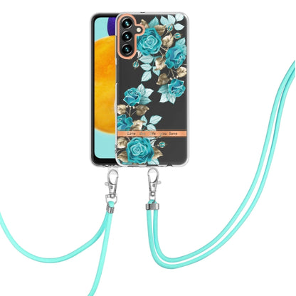 Flowers and Plants Series IMD TPU Phone Case with Lanyard