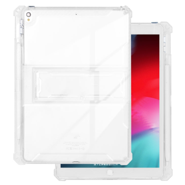 TPU + PC Airbag Full Coverage Shockproof Protective Tablet Case with Pen Slots