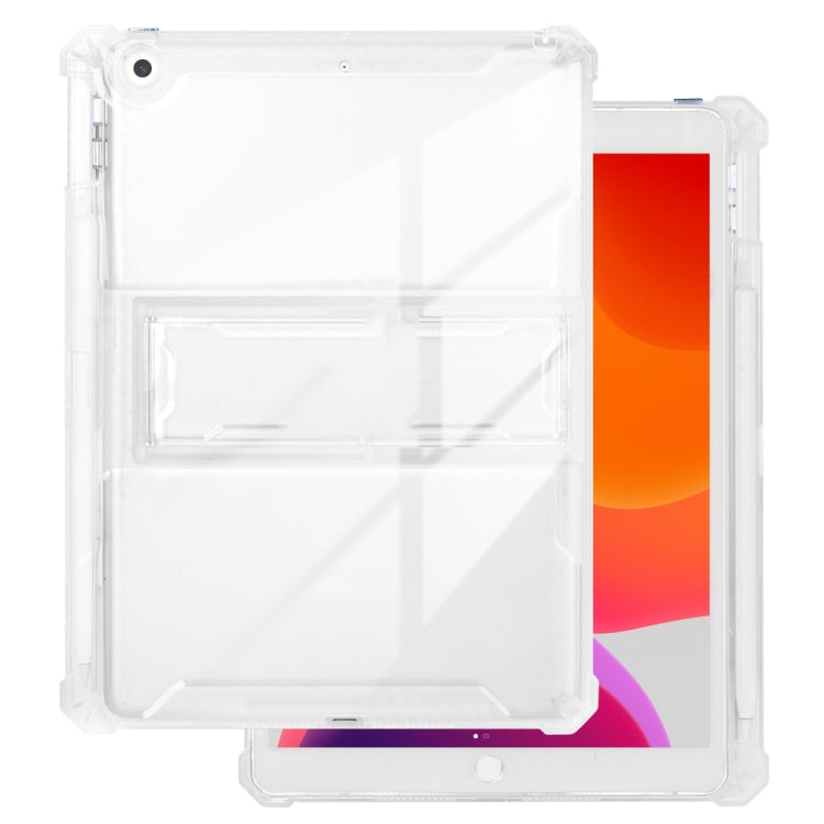 TPU + PC Airbag Full Coverage Shockproof Protective Tablet Case with Pen Slots