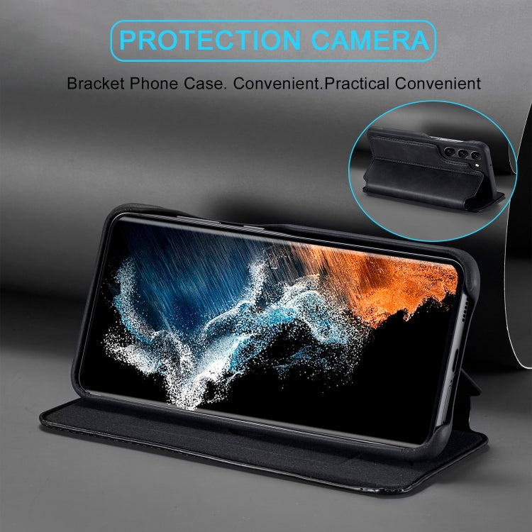 LC.IMEEKE Hon Ancient Series Flip Leather Phone Case, For Samsung Galaxy S23 5G, For Samsung Galaxy S23+ 5G