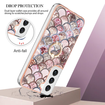 Electroplating IMD TPU Phone Case with Ring, For Samsung Galaxy S23 5G, For Samsung Galaxy S23+ 5G, For Samsung Galaxy S23 Ultra 5G, For Samsung Galaxy A14 5G