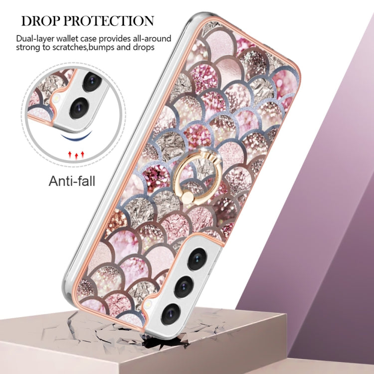 Electroplating IMD TPU Phone Case with Ring