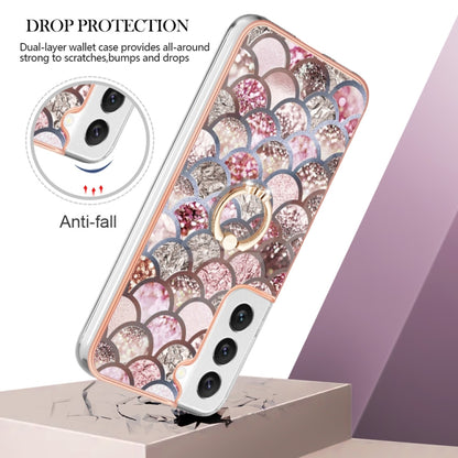 Electroplating IMD TPU Phone Case with Ring