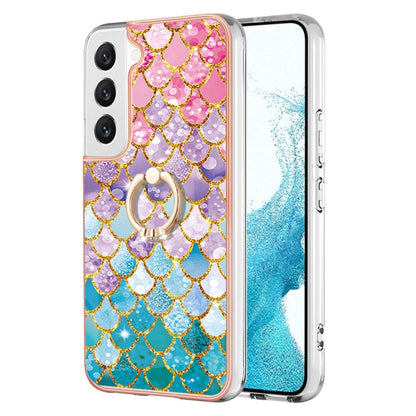 Electroplating IMD TPU Phone Case with Ring