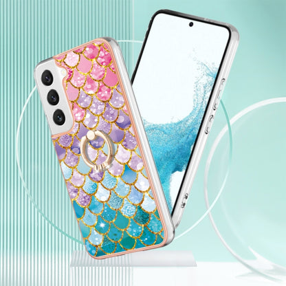 Electroplating IMD TPU Phone Case with Ring, For Samsung Galaxy S23 5G, For Samsung Galaxy S23+ 5G, For Samsung Galaxy S23 Ultra 5G, For Samsung Galaxy A14 5G