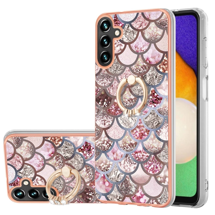 Electroplating IMD TPU Phone Case with Ring, For Samsung Galaxy S23 5G, For Samsung Galaxy S23+ 5G, For Samsung Galaxy S23 Ultra 5G, For Samsung Galaxy A14 5G