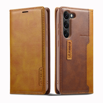 LC.IMEEKE LC-001 Color Matching Frosted Leather Phone Case