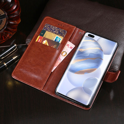 idewei Crazy Horse Texture Horizontal Flip Leather Case with Holder & Card Slots & Wallet, For Huawei Honor 30 Pro, For Huawei P40 Pro+, For OPPO A12E