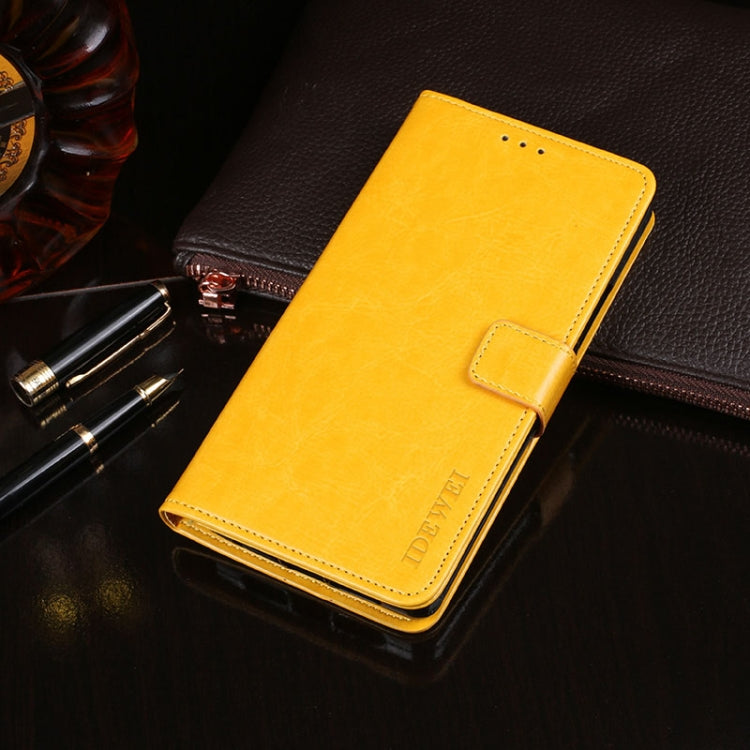 idewei Crazy Horse Texture Horizontal Flip Leather Case with Holder & Card Slots & Wallet, For Huawei Honor 30 Pro, For Huawei P40 Pro+, For OPPO A12E