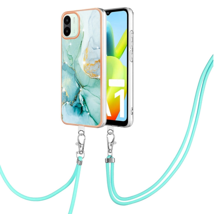 Electroplating Marble Dual-side IMD Phone Case with Lanyard, Series 2