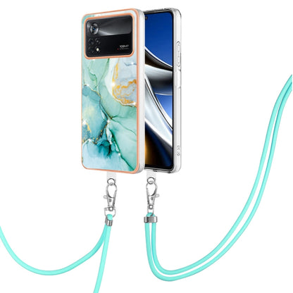 Electroplating Marble Dual-side IMD Phone Case with Lanyard, Series 1