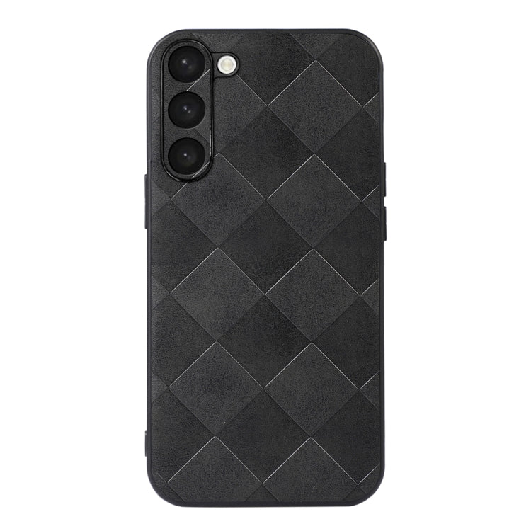 Weave Plaid PU Phone Case, For Samsung Galaxy S23 5G
