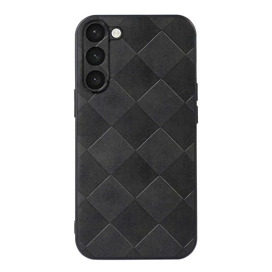 Weave Plaid PU Phone Case, For Samsung Galaxy S23 5G