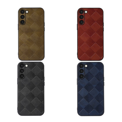 Weave Plaid PU Phone Case