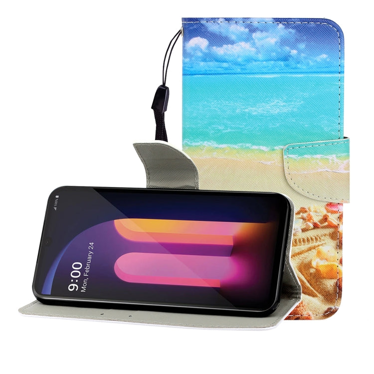 Colored Drawing Horizontal Flip Leather Case with Holder & Card Slot & Wallet, Series 1