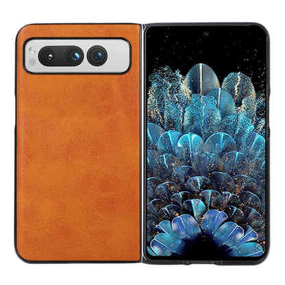 Two-color Calf Texture Shockproof Phone Case