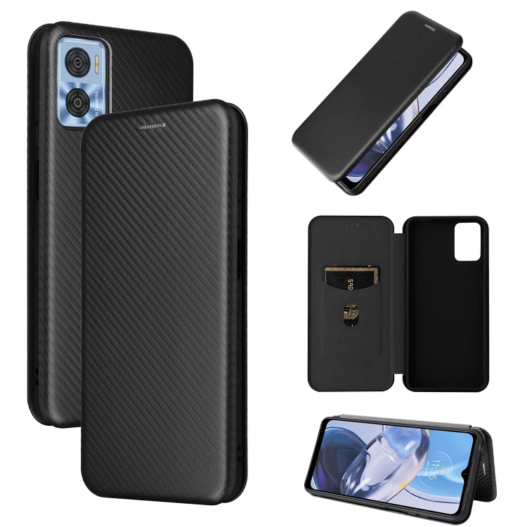 Global Carbon Fiber Texture Horizontal Flip PU Phone Case, For Motorola  Moto E22 4G / Moto E22i 4G, For Xiaomi 13 Pro, For Xiaomi Redmi A1+