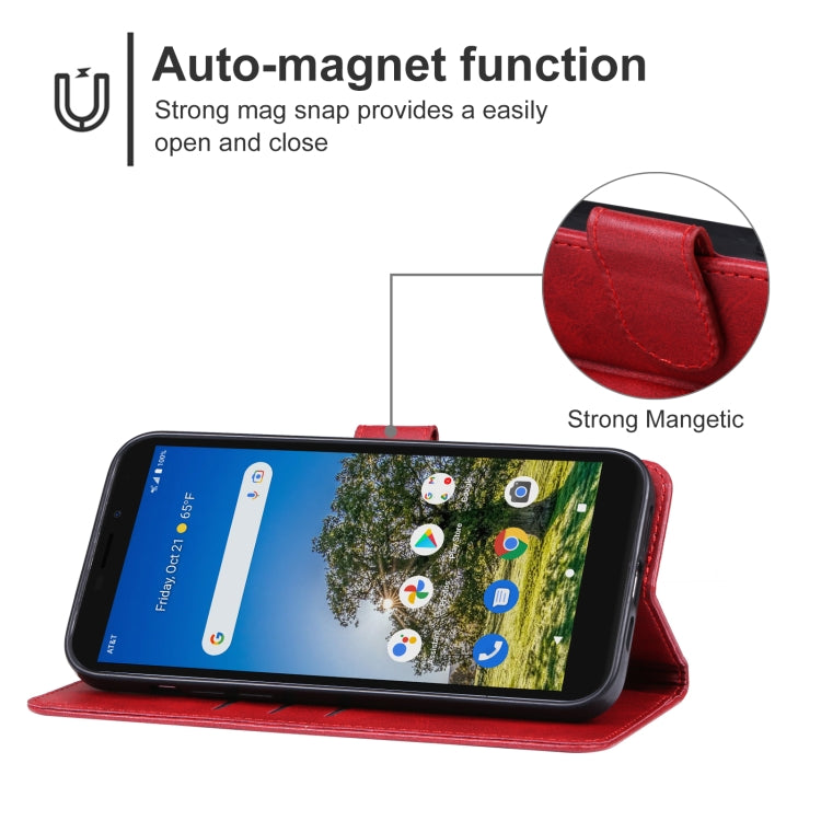 Leather Phone Case, For AT&T Calypso 3 U328AA, For AT&T Fusion 5G, For Vodafone Smart V22
