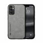 Skin Feel Magnetic Leather Back Phone Case