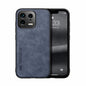 Skin Feel Magnetic Leather Back Phone Case