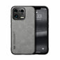 Skin Feel Magnetic Leather Back Phone Case