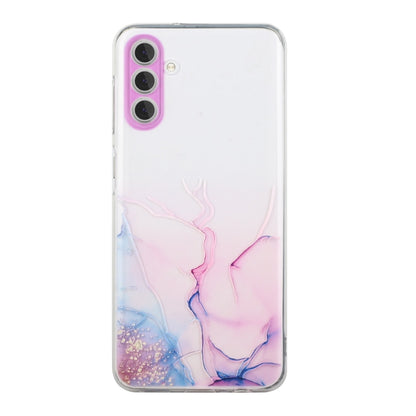 Hollow Marble Pattern TPU Precise Hole Phone Protective Case