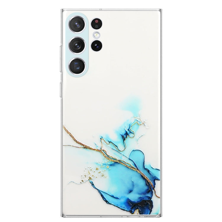 Hollow Marble Pattern TPU Precise Hole Phone Protective Case