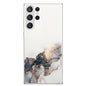 Hollow Marble Pattern TPU Precise Hole Phone Protective Case