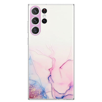 Hollow Marble Pattern TPU Precise Hole Phone Protective Case