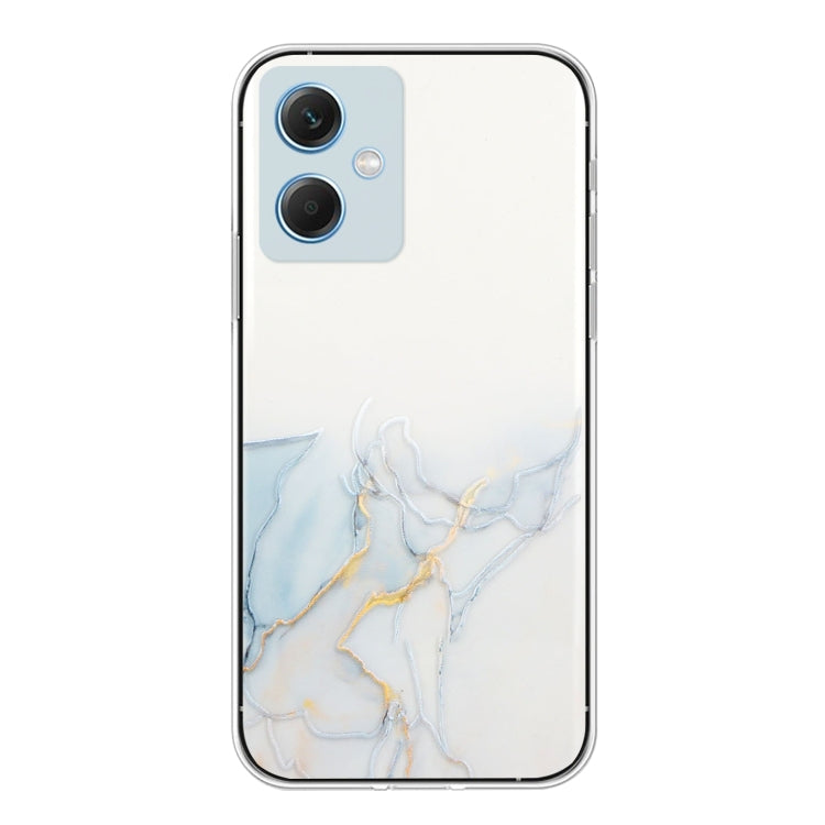 Hollow Marble Pattern TPU Precise Hole Phone Protective Case