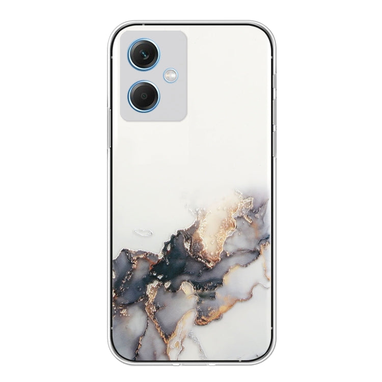 Hollow Marble Pattern TPU Precise Hole Phone Protective Case