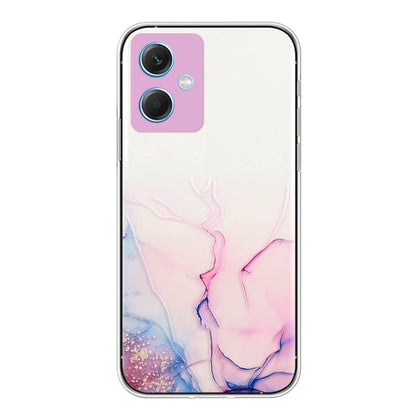 Hollow Marble Pattern TPU Precise Hole Phone Protective Case