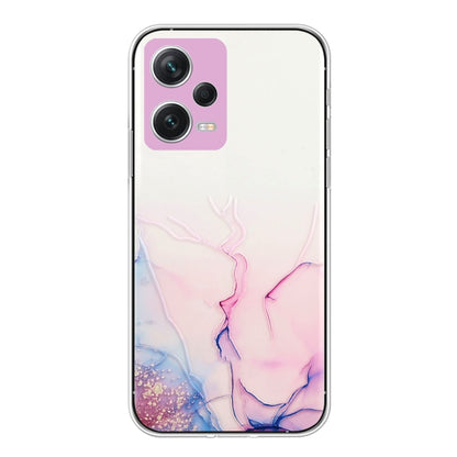 Hollow Marble Pattern TPU Precise Hole Phone Protective Case