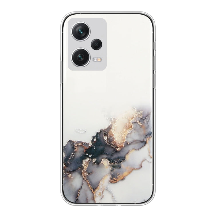 Hollow Marble Pattern TPU Precise Hole Phone Protective Case